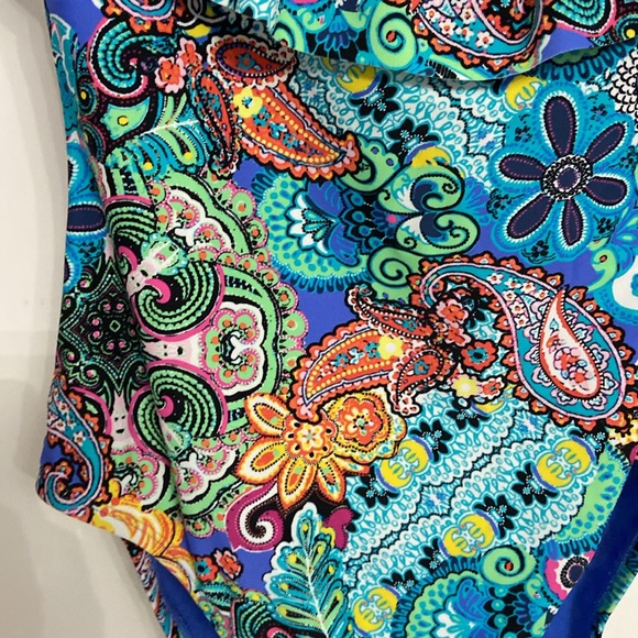 NWT Bleu Rod Beattie one pc swimsuit - Picture 5 of 7